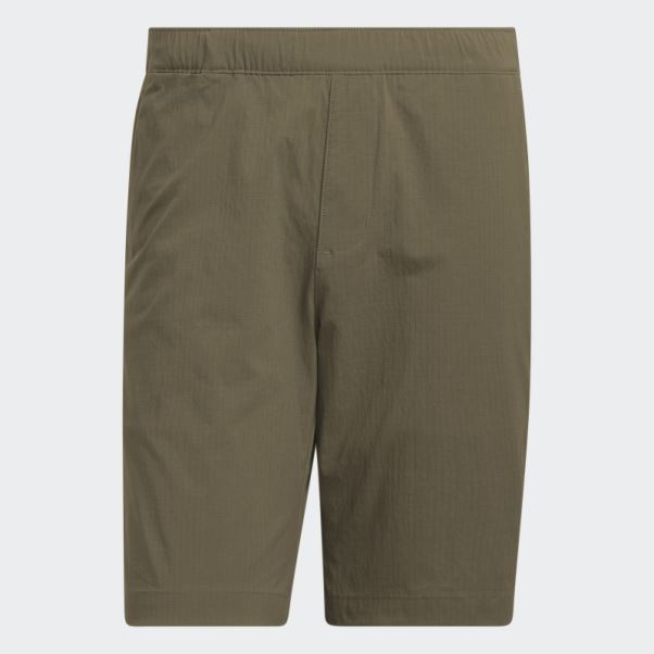 Short De Golf Neuf Pouces Olive Ripstop Adidas