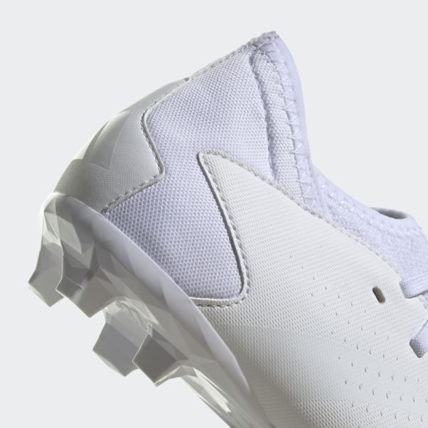 Chaussures Predator Precision.3 Blanches Pour Terrain Sec Adidas