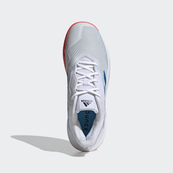 Adidas Courtjam Control Chaussures De Tennis Bleues