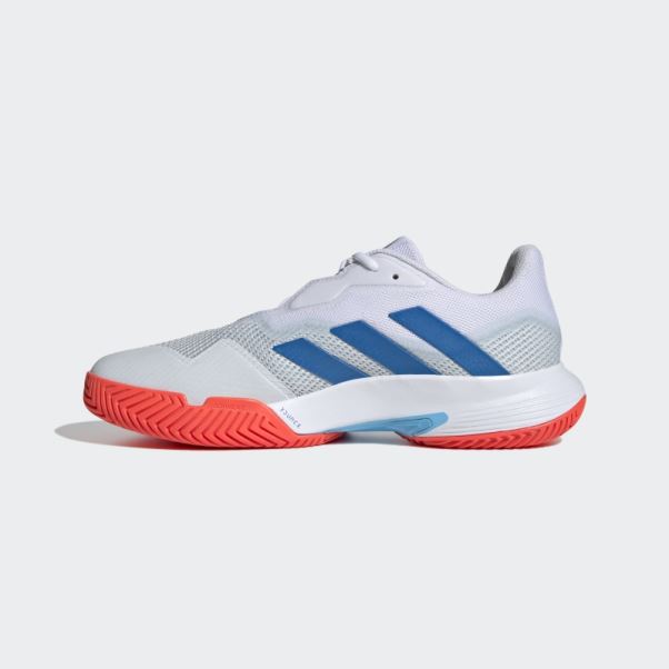 Adidas Courtjam Control Chaussures De Tennis Bleues