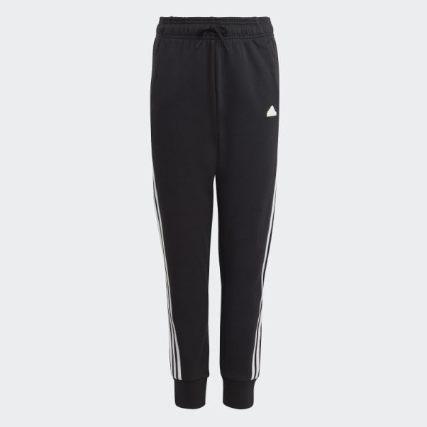 Pantalon De Jogging En Coton à 3 Bandes Future Icons Noir Adidas