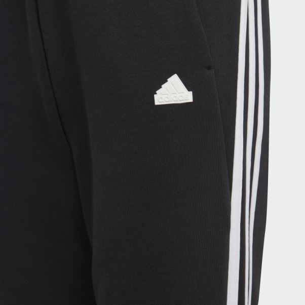 Pantalon De Jogging En Coton à 3 Bandes Future Icons Noir Adidas