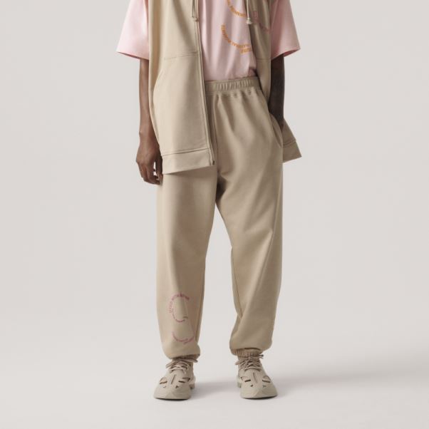 Adidas By Stella Mccartney Sportswear Pantalons De Survêtement (genre Neutre) F Beige Mode