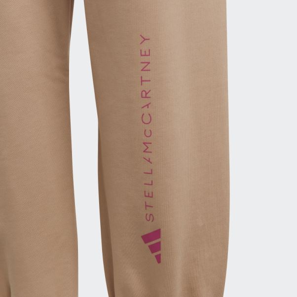 Adidas By Stella Mccartney Sportswear Pantalons De Survêtement (genre Neutre) F Beige Mode