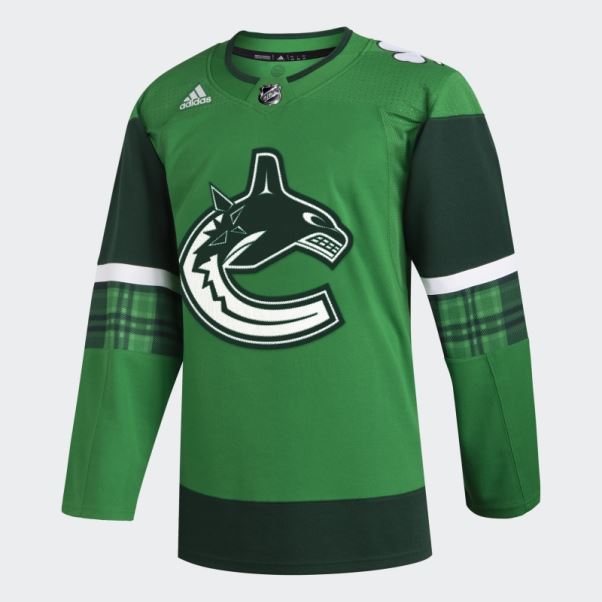 Maillot St Pats Canucks Vancouver Vert Kelly11ccm Adidas