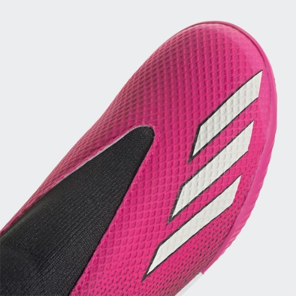 Adidas X Speedportal.3 Turf Sans Lacets Roses