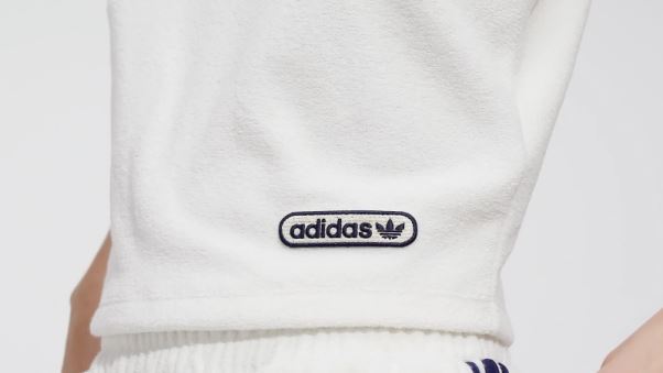 Débardeur Court En éponge Adidas Non Teint