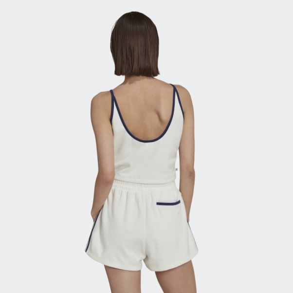 Débardeur Court En éponge Adidas Non Teint