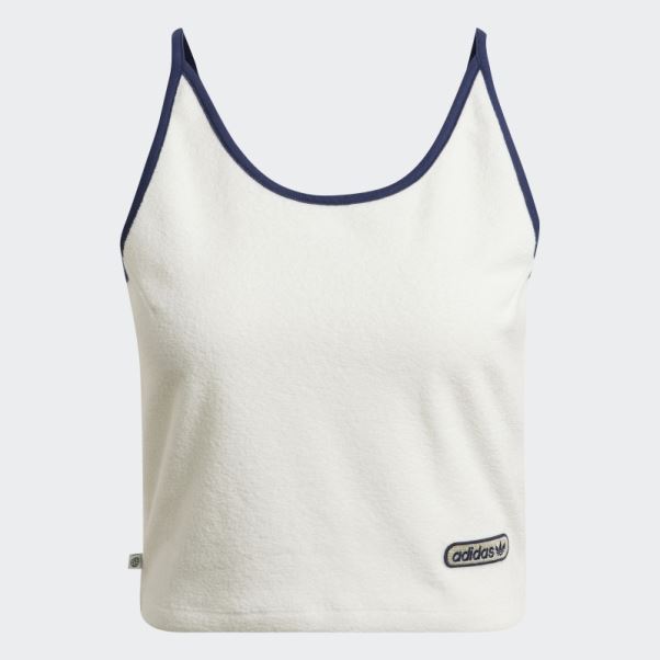 Débardeur Court En éponge Adidas Non Teint
