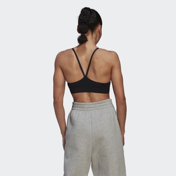 Soutien-gorge à Bretelles à Maintien Léger Purelounge Adidas Noir