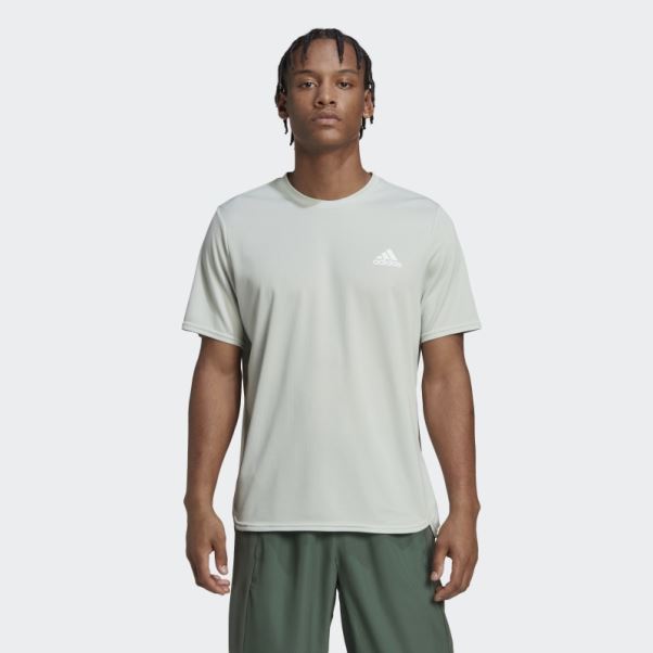T-shirt Adidas Aeroready Conçu Pour Le Mouvement Vert