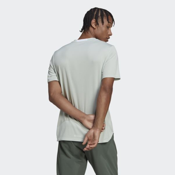 T-shirt Adidas Aeroready Conçu Pour Le Mouvement Vert