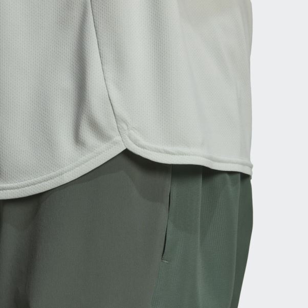 Tee Shirt Aeroready Conçu Pour Le Mouvement Vert Adidas