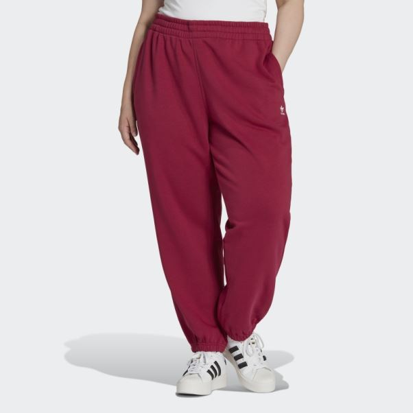 Pantalon Adidas Adicolor Essentials Bordeaux (grande Taille)