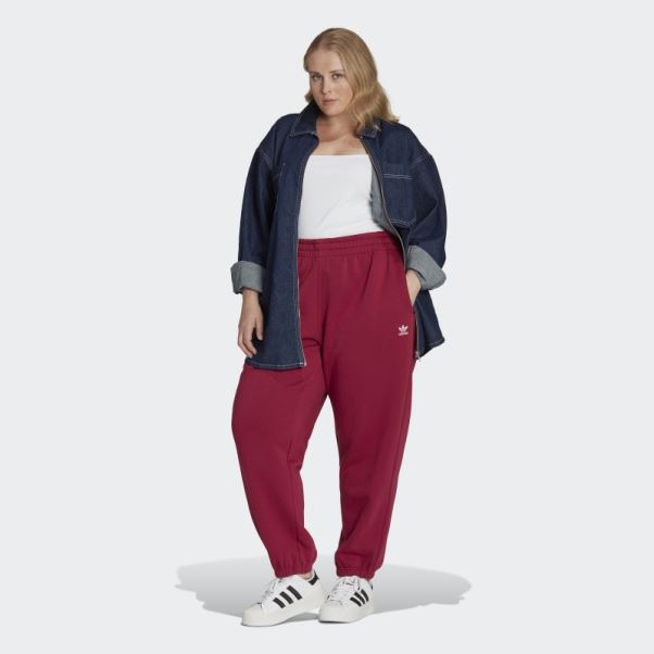 Pantalon Adidas Adicolor Essentials Bordeaux (grande Taille)