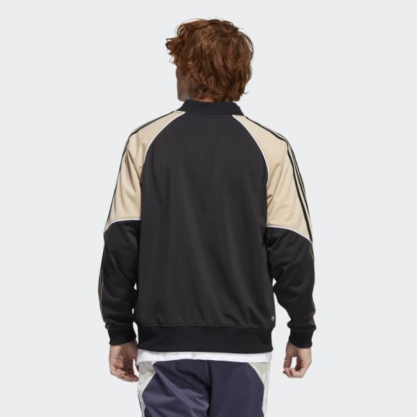 Veste De Survêtement Tricot Sst Noir Adidas