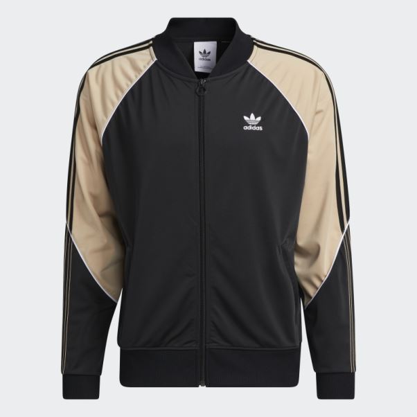 Veste De Survêtement Tricot Sst Noir Adidas