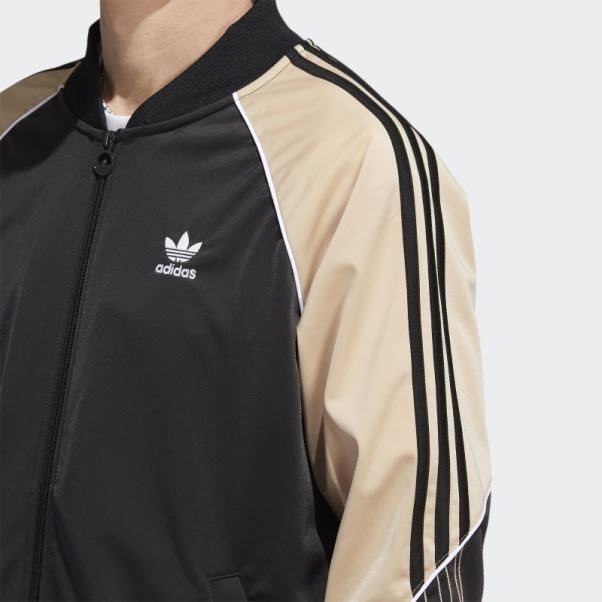 Veste De Survêtement Tricot Sst Noir Adidas