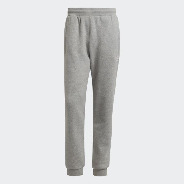 Pantalon Trèfle Adicolor Essentials Adidas Gris Moyen