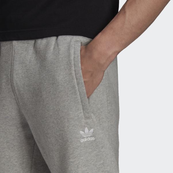 Pantalon Adidas Adicolor Essentials Trefoil Gris Moyen
