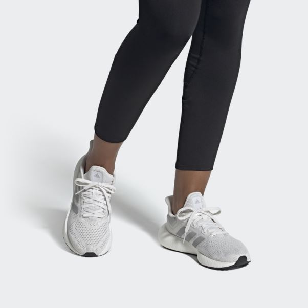 Chaussures Jet Pureboost Blanc Adidas