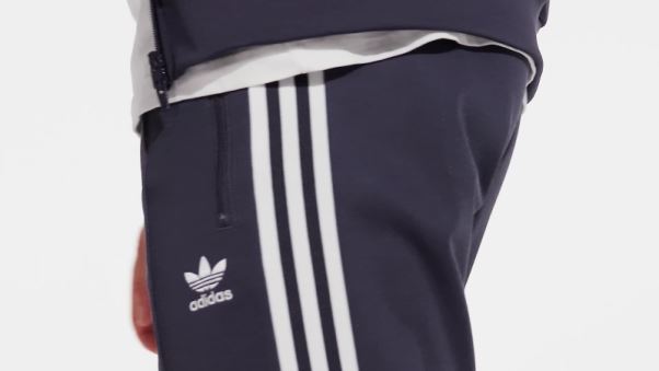 Adicolor Classics Beckenbauer Primeblue Pantalon De Survêtement Adidas Bleu Marine