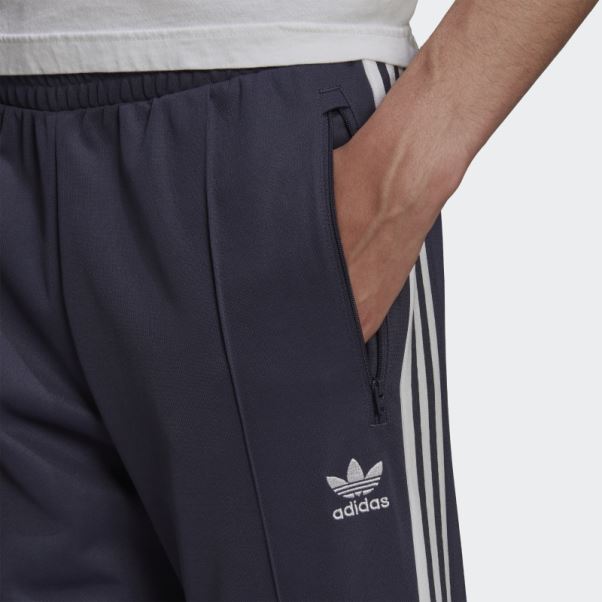 Adicolor Classics Beckenbauer Primeblue Pantalon De Survêtement Adidas Bleu Marine