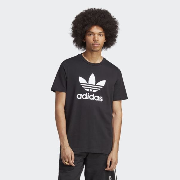 Adicolor Classics Trefoil T-shirt Noir Adidas