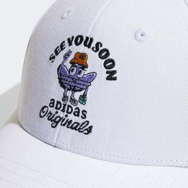 Casquette Adidas Blanche