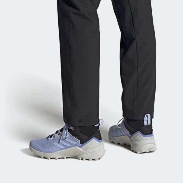 Chaussures De Randonnée Bleu Terrex Swift R3 Mid Gore-tex Adidas