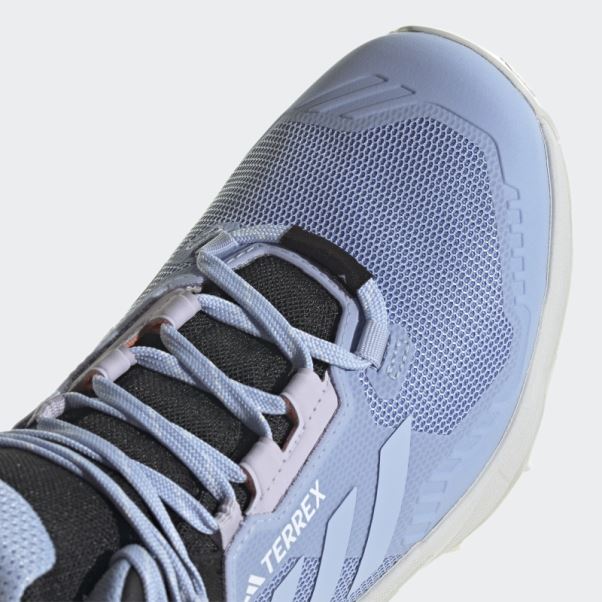 Chaussures De Randonnée Bleu Terrex Swift R3 Mid Gore-tex Adidas
