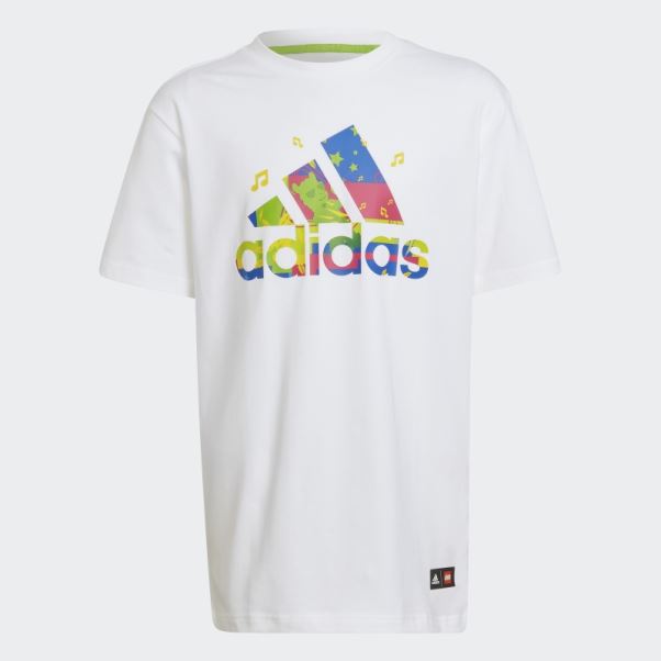 T-shirt Adidas X Lego Vidiyo Blanc Chaud