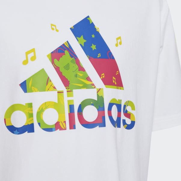 T-shirt Adidas X Lego Vidiyo Blanc Chaud