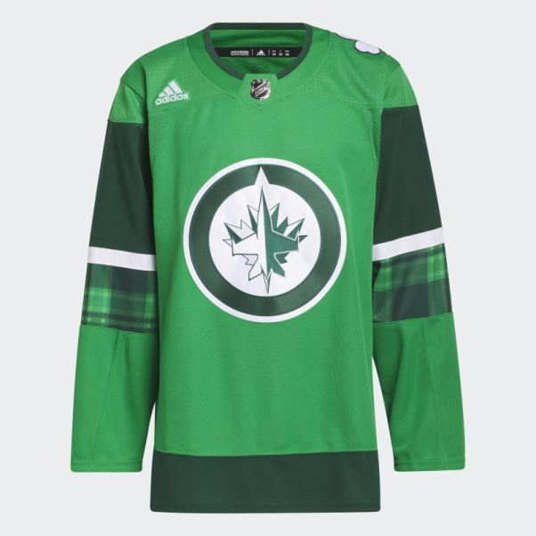 Adidas Maillot Winnipeg Jets St Pats Kelly Vert11ccm