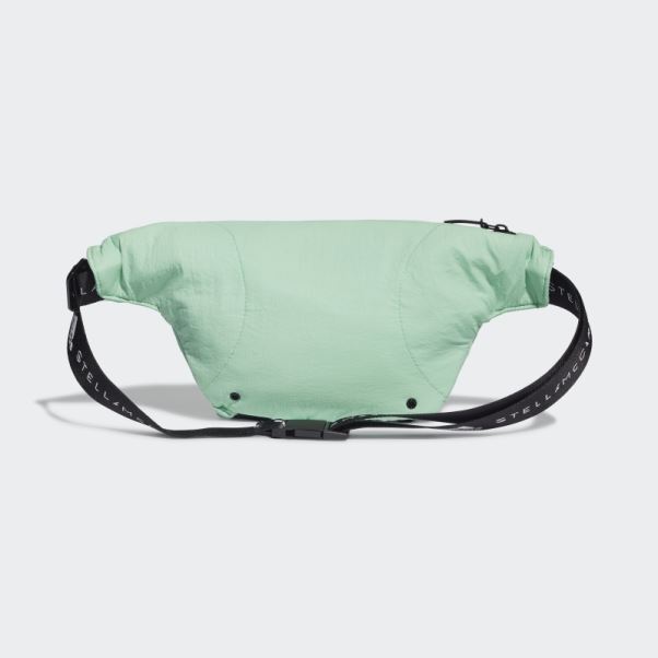 Adidas By Stella Mccartney Sac Banane Convertible Vert Chaud