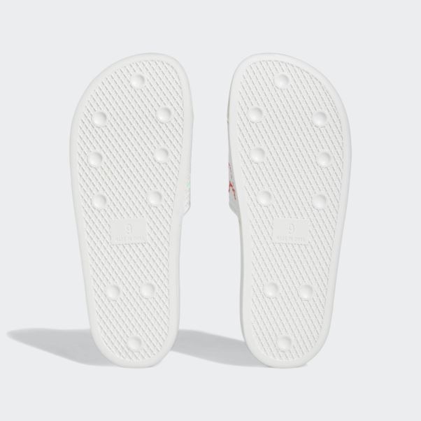 Claquettes Shmoofoil Blanches Adidas