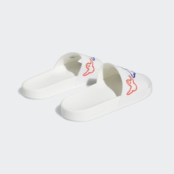 Claquettes Shmoofoil Blanches Adidas
