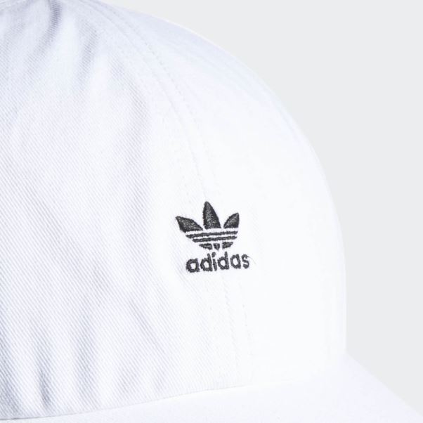 Adidas Casquette Blanche à Mini Logo
