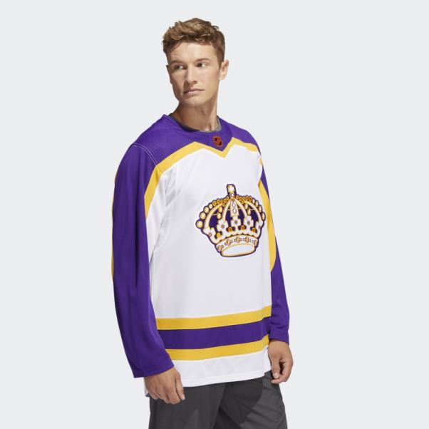 Maillot Kings Authentique Reverse Wordmark Blanc Adidas