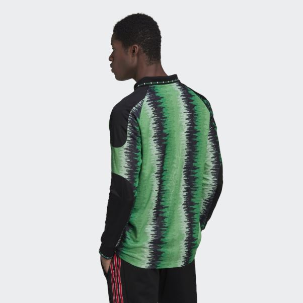 Maillot De Gardien Manchester United 90 Vert St Tropic Adidas