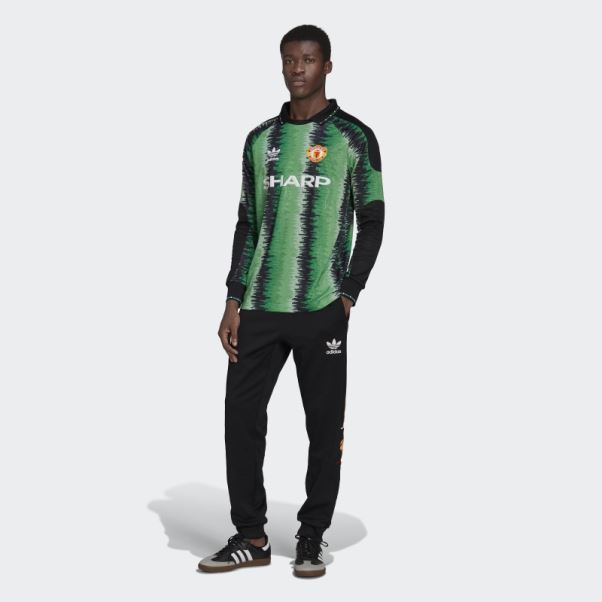 Maillot De Gardien Manchester United 90 Vert St Tropic Adidas