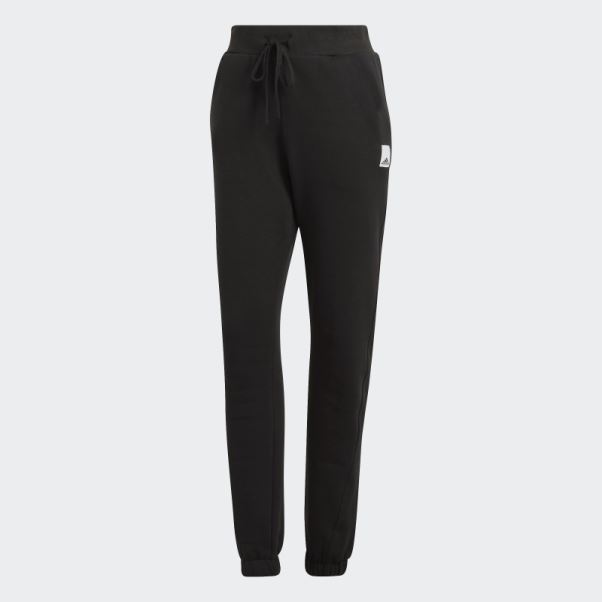 Pantalon Adidas Lounge Fleece Noir élégant