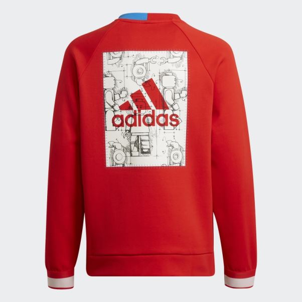 Rouge Fashion Adidas X Lego Tech Pack Crew Pull