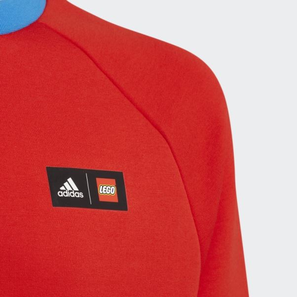 Rouge Fashion Adidas X Lego Tech Pack Crew Pull