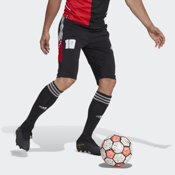 Demi Pantalon Adidas Messi Condivo 22 Noir