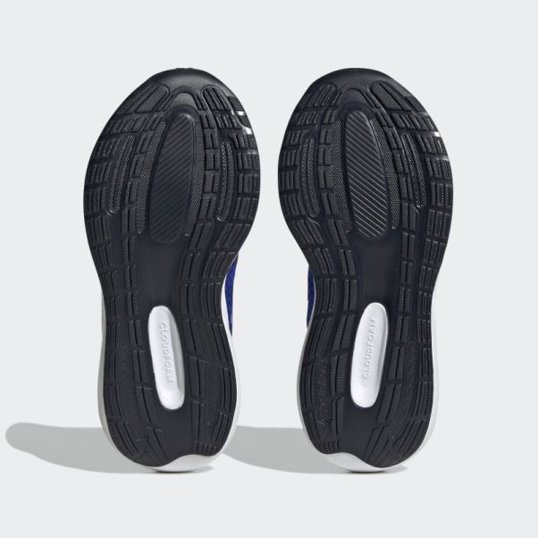 Adidas Runfalcon 3.0 Chaussures à Lacets élastiques Bleues