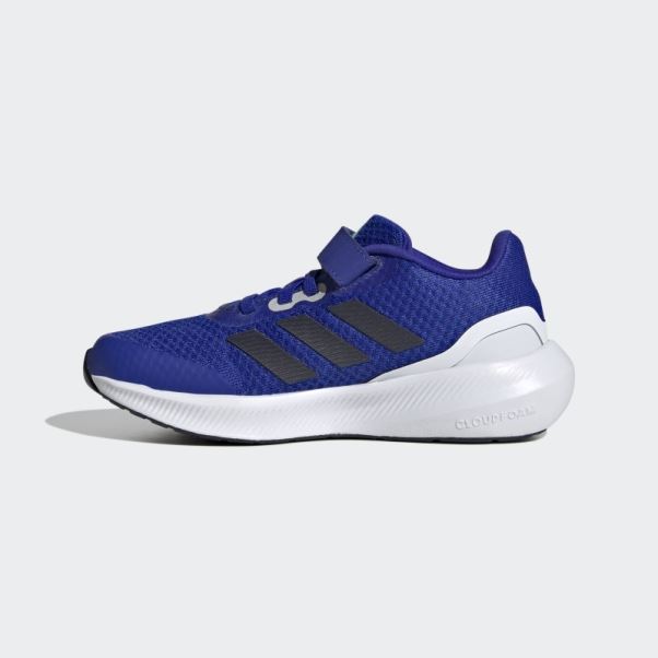 Adidas Runfalcon 3.0 Chaussures à Lacets élastiques Bleues