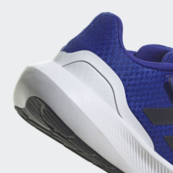 Adidas Runfalcon 3.0 Chaussures à Lacets élastiques Bleues