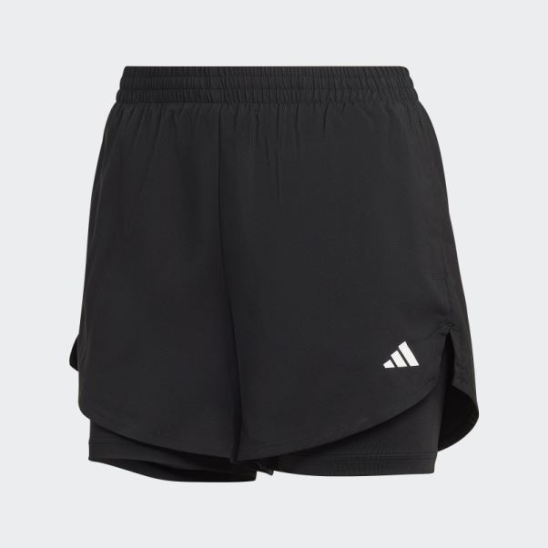 Short Adidas Aeroready Made For Training Minimal Two-in-one Noir