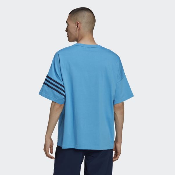 Tee Shirt Adidas Adicolor Neuclassics Bleu